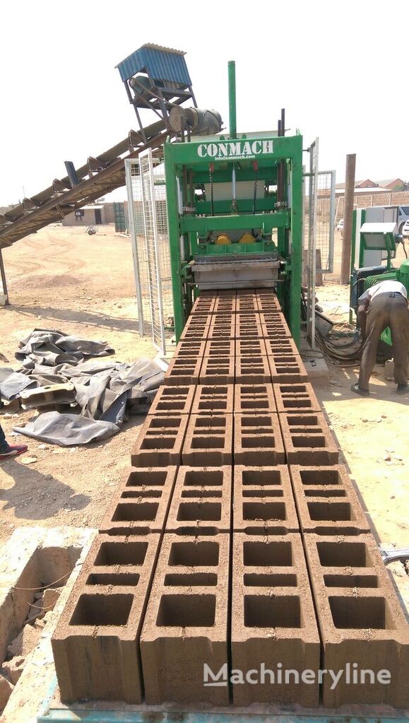 jauns Conmach BlockKing-20MS Concrete Block Making Machine - 8.000 units/shift aprīkojums betona bloku ražošanai