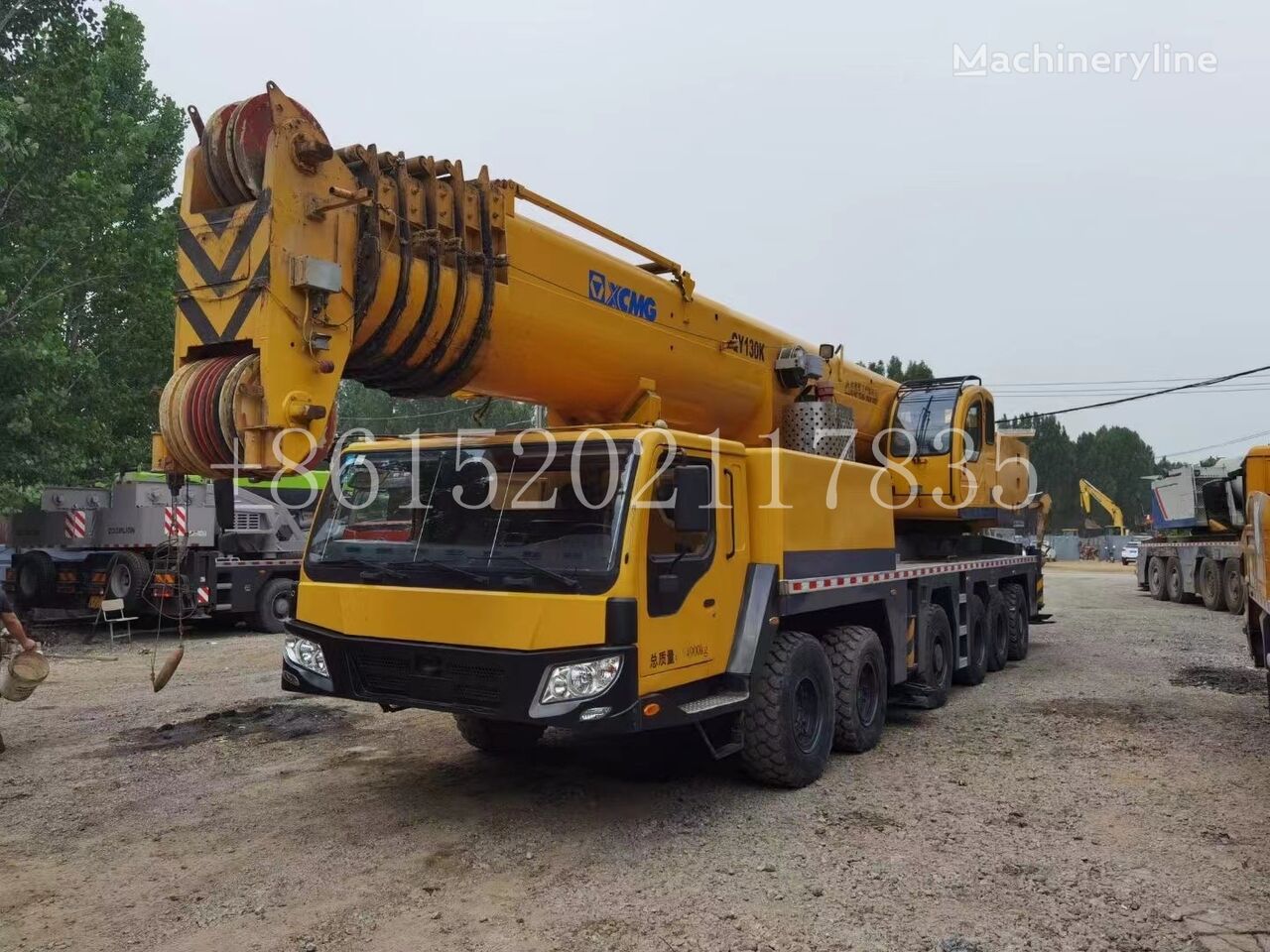 XCMG QY130K XCMG 130 ton truck crane autoceltnis