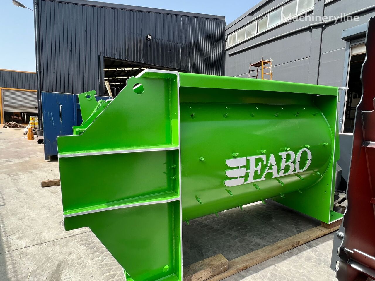 jauns FABO TWS 02 TWINSHAFT MIXER FOR READYMIXTURE | HIGH CAPACITY betona maisītājs