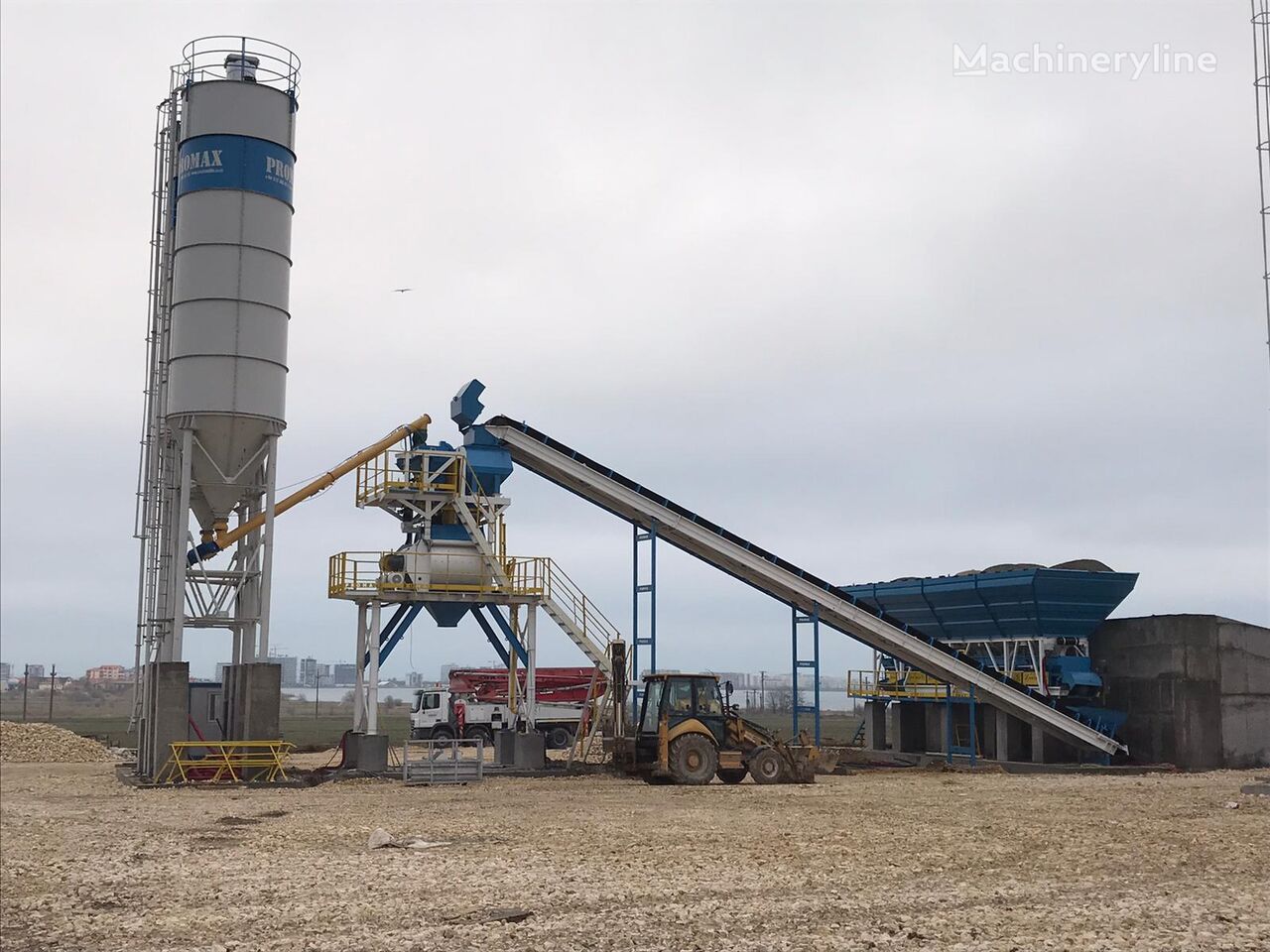 jauns Promax S100-TWN STATIONARY BATCHING PLANT  betona rūpnīca