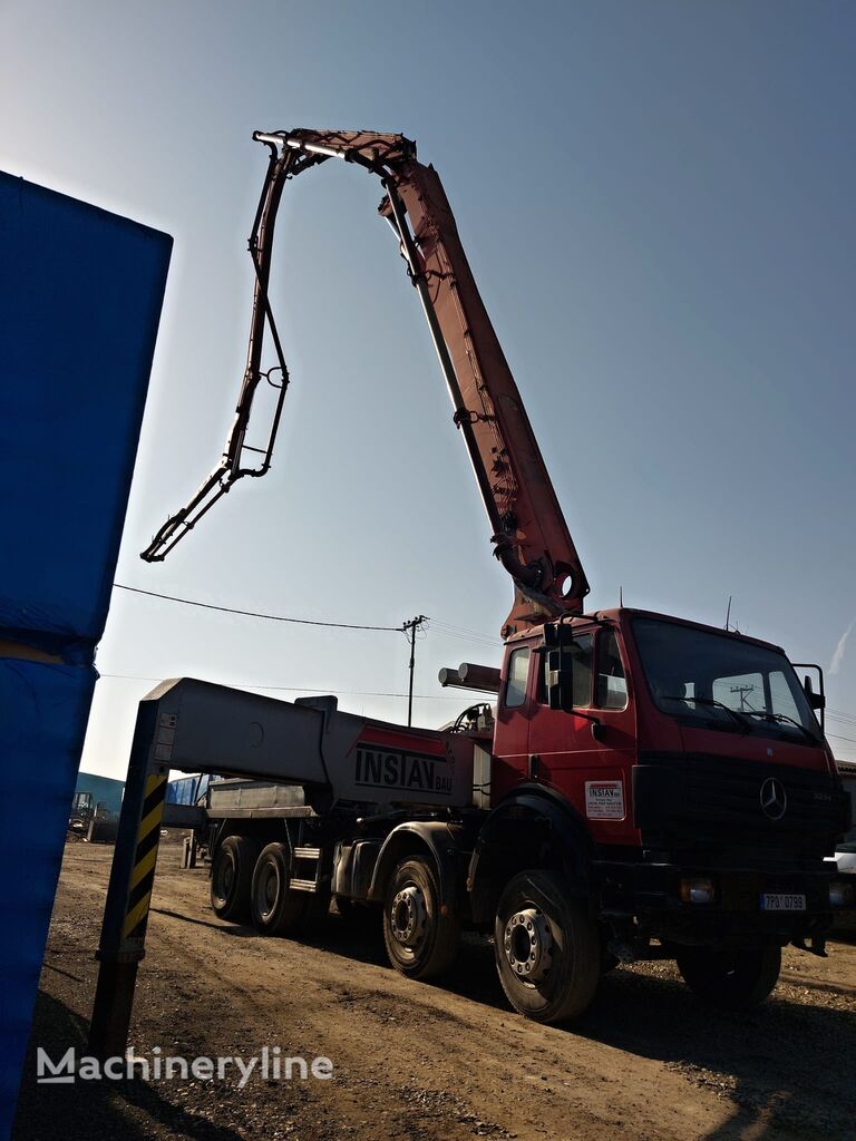 Putzmeister  uz šasijas Mercedes-Benz SK3234 8X4 PUTZMEISTER 36 M betona sūknis