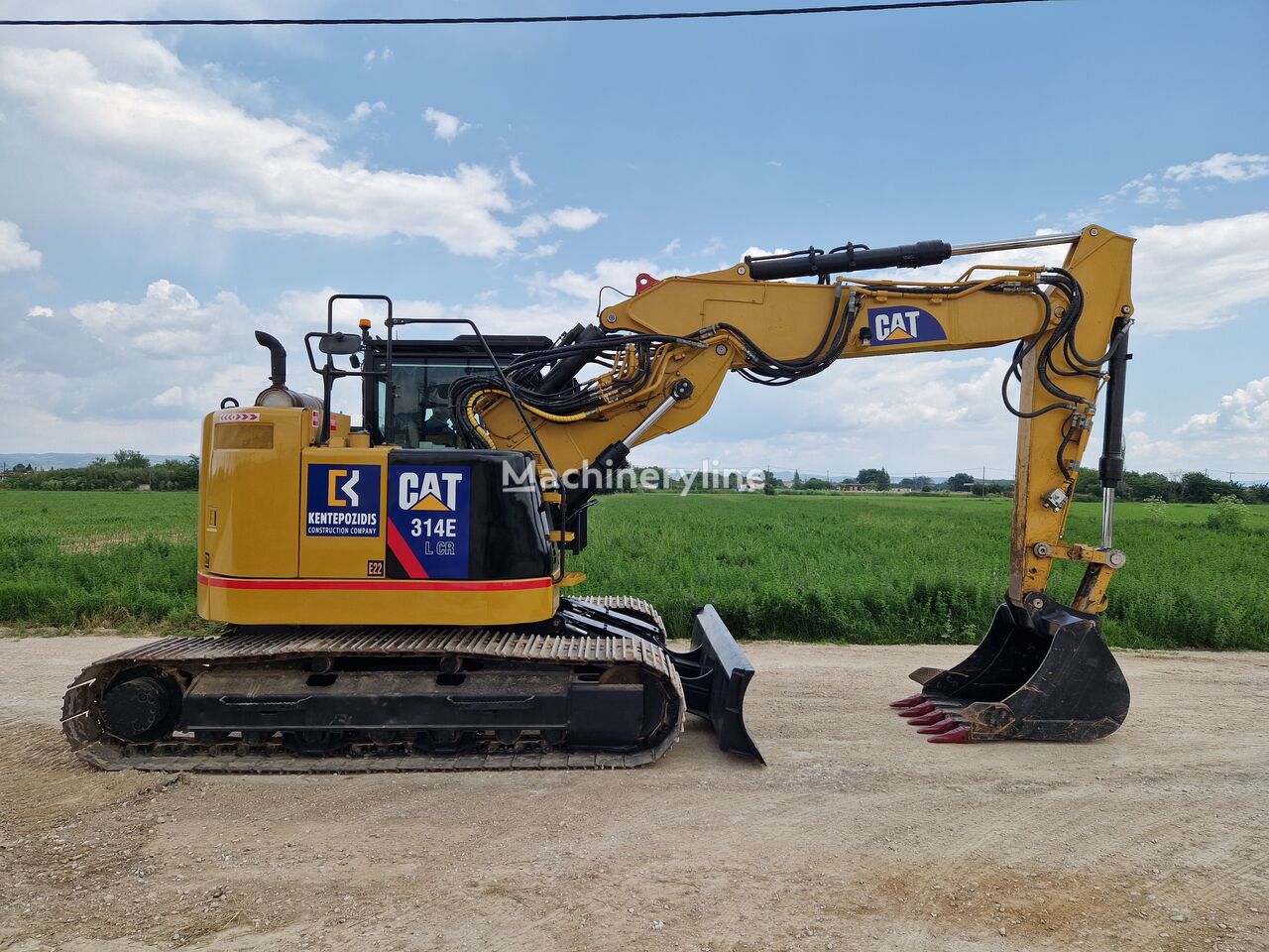 Caterpillar 314E Lcr ekskavators planētājs