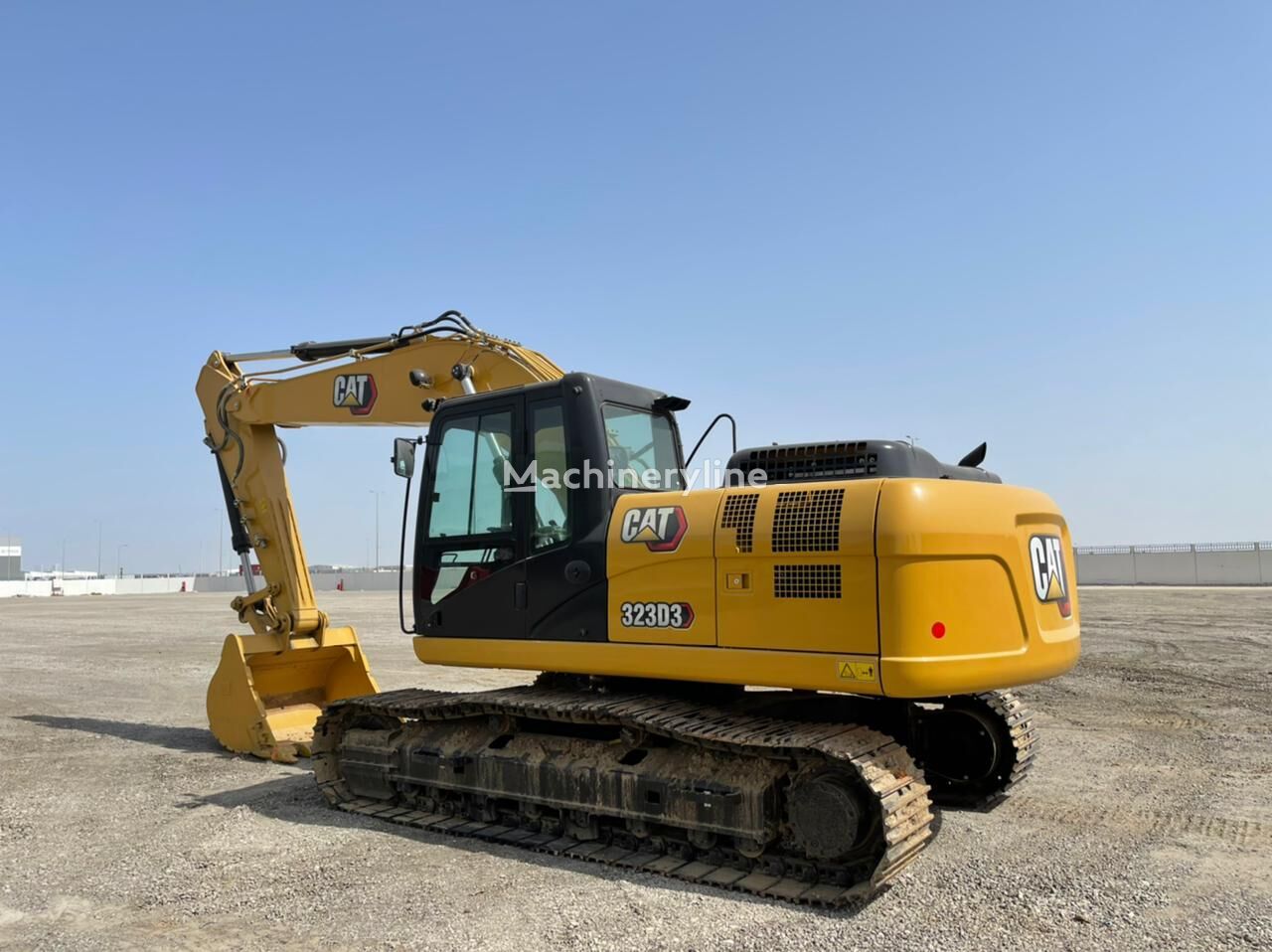 323D-3 CRAWLER EXCAVATOR kāpurķēžu ekskavators