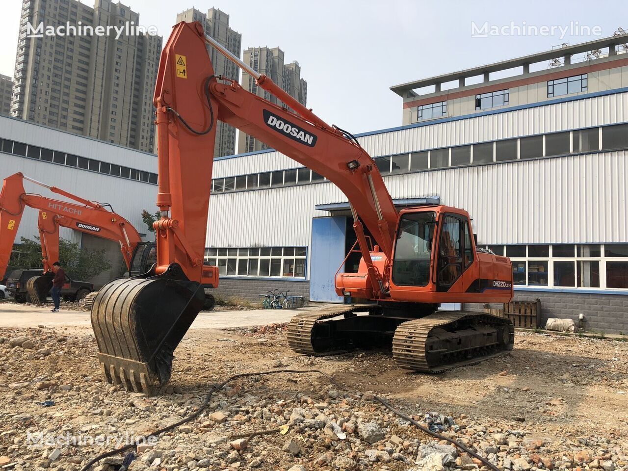 Doosan DH220LC-7 kāpurķēžu ekskavators