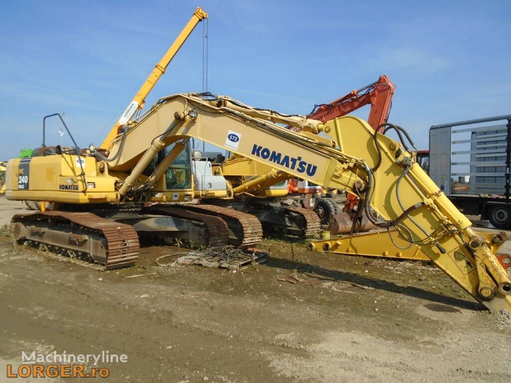 Komatsu PC240NLC-7K kāpurķēžu ekskavators