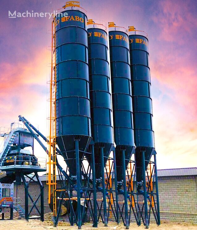 jauna FABO 100 TONS BOLTED SILO Ready in Stock NOW BEST QUALITY tvertne cementam