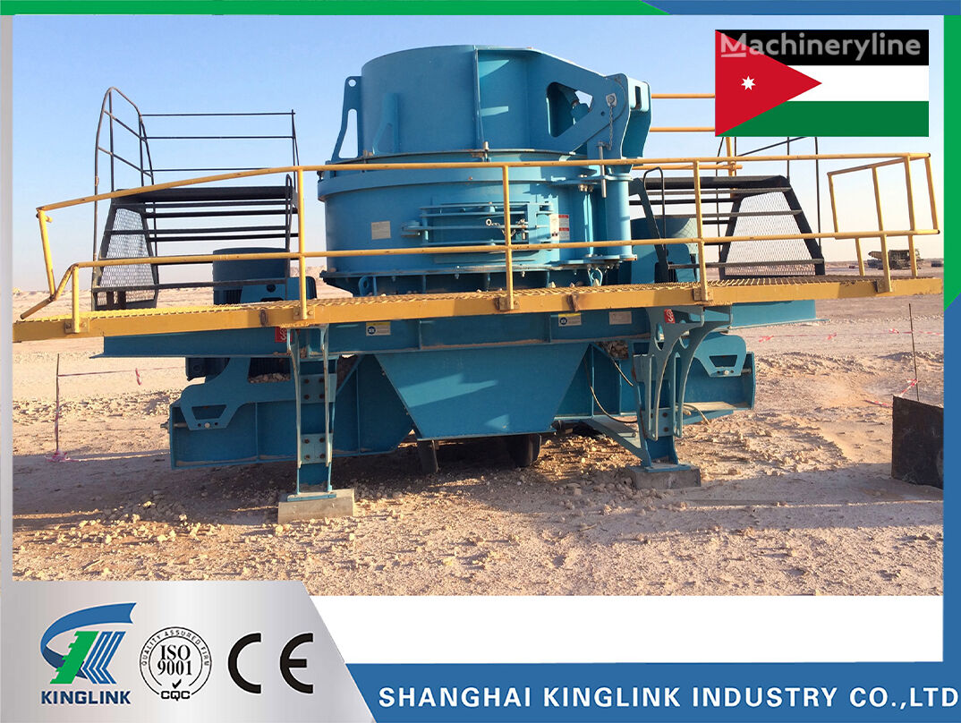 jauns Kinglink KL10 VSI Crusher for Phosphate Crushing Plant trieciena drupinātājs