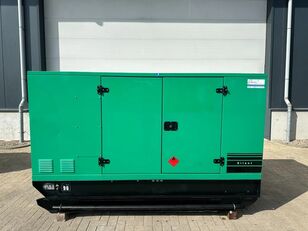 SDMO John Deere Leroy Somer 120 kVA Silent generatorset dīzeļa ģenerātors